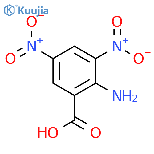 2-Amino-3,5-dinitrobenzoic Acid structure