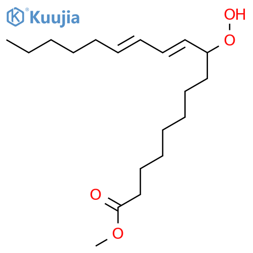 10,12-Octadecadienoic acid, 9-hydroperoxy-, methyl ester, (E,Z)- structure