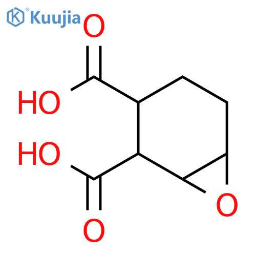 7-Oxabicyclo[4.1.0]heptane-2,3-dicarboxylic acid structure