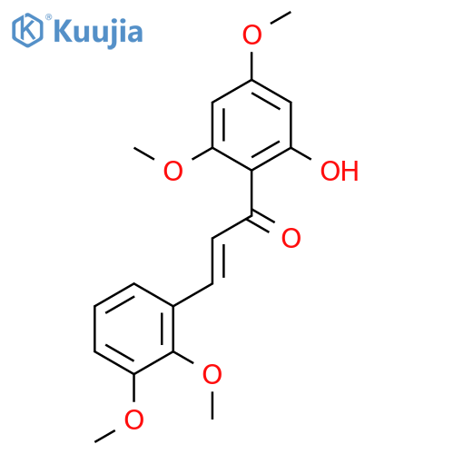2'-hydroxy-2,3,4',6'-tetramethoxy-chalcone structure