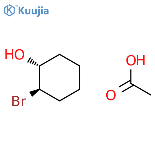 Cyclohexanol, 2-bromo-, acetate, (1R-trans)- structure