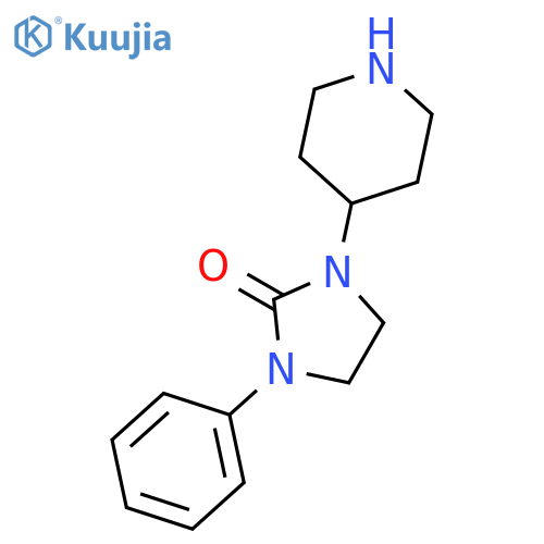 1-phenyl-3-(piperidin-4-yl)imidazolidin-2-one structure