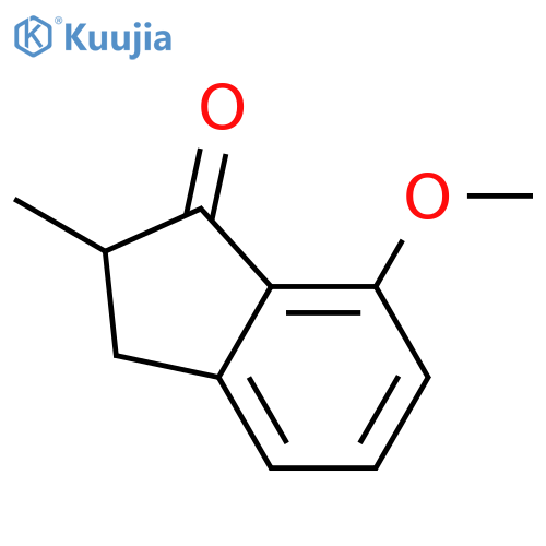 1H-Inden-1-one, 2,3-dihydro-7-methoxy-2-methyl- structure