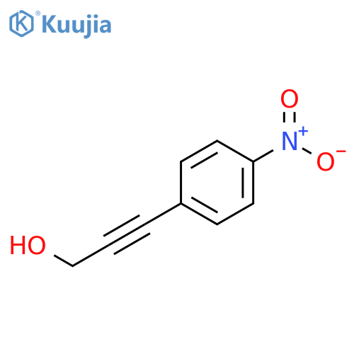 2-Propyn-1-ol,3-(4-nitrophenyl)- structure