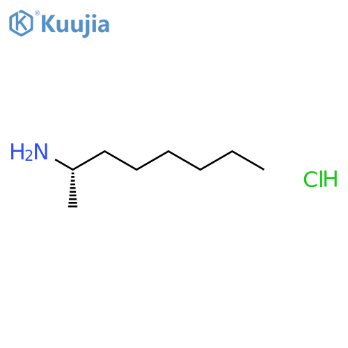 2-Octanamine, hydrochloride, (S)- structure