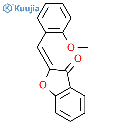 3(2H)-Benzofuranone, 2-[(2-methoxyphenyl)methylene]- structure