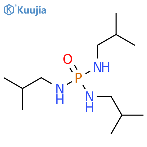 Phosphoric triamide, N,N',N''-tris(2-methylpropyl)- structure