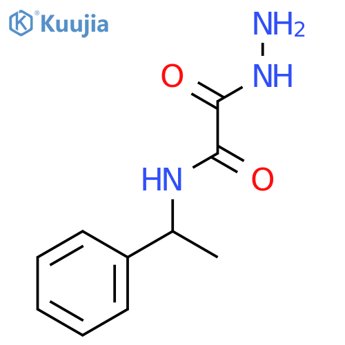 (S)-(-)-2-Hydrazinyl-2-oxo-N-(1-phenylethyl)acetamide structure