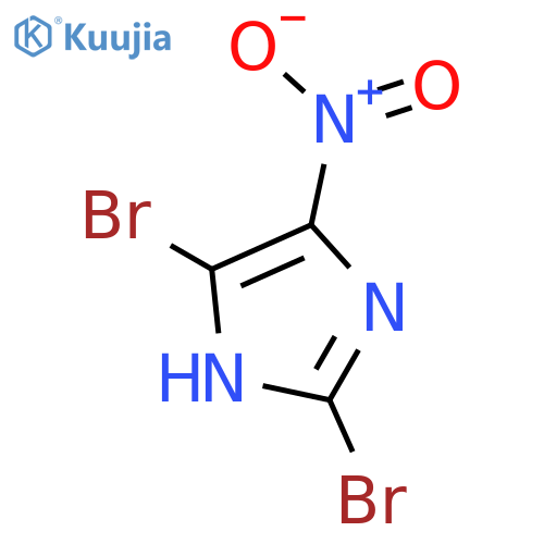2,5-Dibromo-4-nitro-1H-imidazole structure