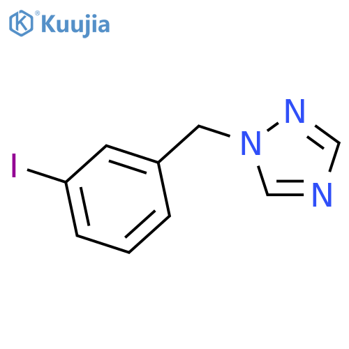 1-(3-Iodobenzyl)-1h-1,2,4-triazole structure