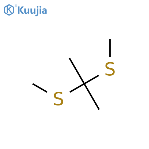3,3-Dimethyl-2,4-dithiapentane structure