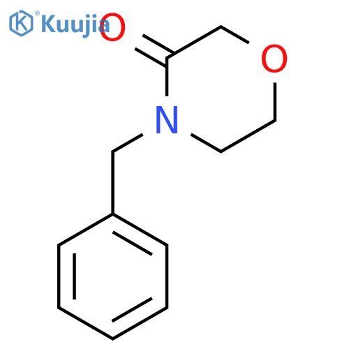 4-Benzylmorpholin-3-one structure