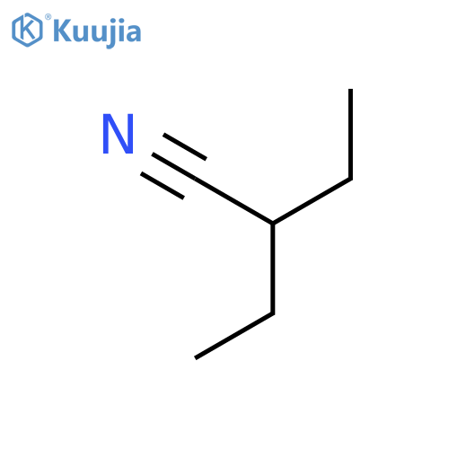 2-Ethylbutanenitrile structure