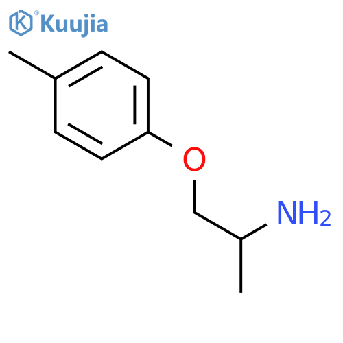 1-(4-methylphenoxy)propan-2-amine structure