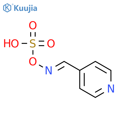 Hydroxylamine-O-sulfonic acid, N-(4-pyridinylmethylene)- structure