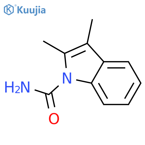 1H-Indole-1-carboxamide, 2,3-dimethyl- structure
