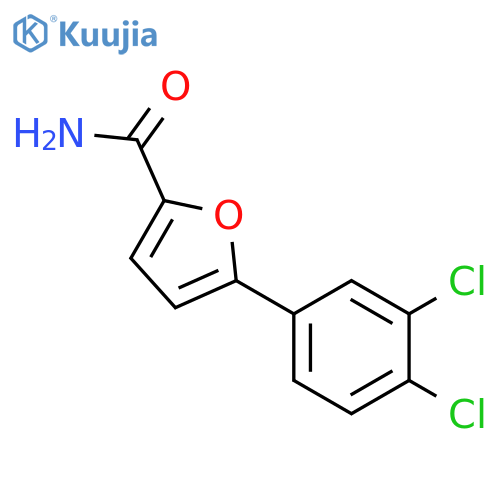 5-(3,4-dichlorophenyl)furan-2-carboxamide structure