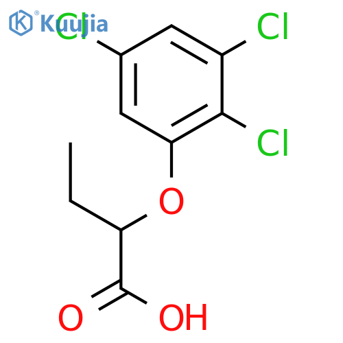 Butanoic acid, 2-(2,3,5-trichlorophenoxy)- structure