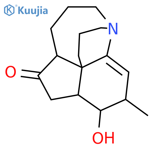 (4ξ,7ξ,12ξ,15ξ,17ξ)-8-Hydroxyfawcettidine structure