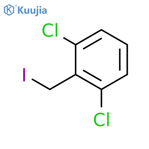 Benzene, 1,3-dichloro-2-(iodomethyl)- structure