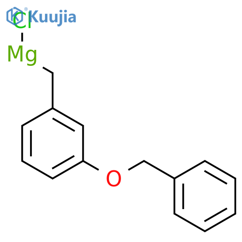 MAGNESIUM, CHLORO[[3-(PHENYLMETHOXY)PHENYL]METHYL]- structure