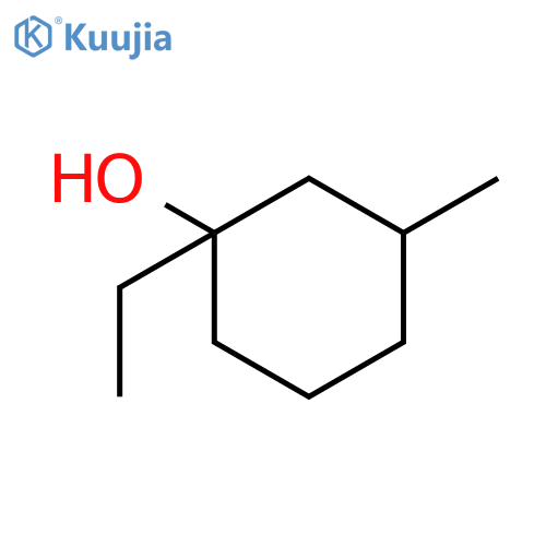 1-ethyl-3-methylcyclohexanol structure