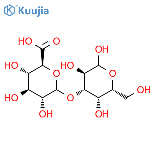 3-O-(glucopyranosyluronic acid)galactopyranose structure