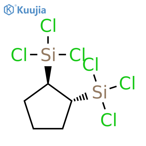 Silane, (1R,2R)-1,2-cyclopentanediylbis[trichloro- structure