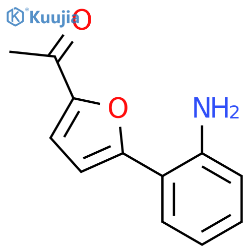 Ethanone, 1-[5-(2-aminophenyl)-2-furanyl]- structure