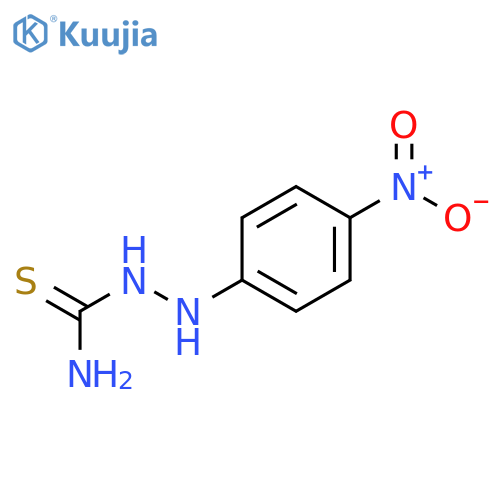Hydrazinecarbothioamide, 2-(4-nitrophenyl)- structure