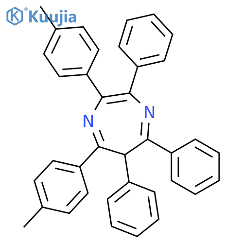 6H-1,4-Diazepine, 2,7-bis(4-methylphenyl)-3,5,6-triphenyl- structure