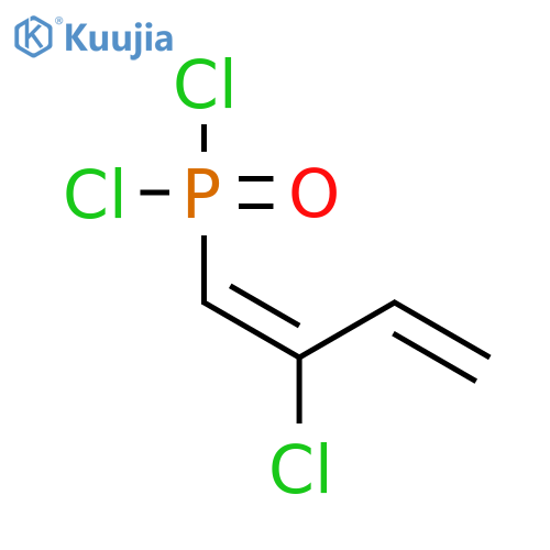 Phosphonic dichloride, (2-chloro-1,3-butadienyl)- structure