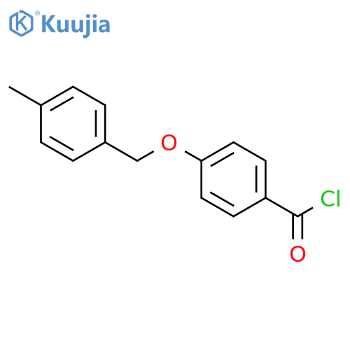 4-(4-Methylbenzyl)oxybenzoyl Chloride structure