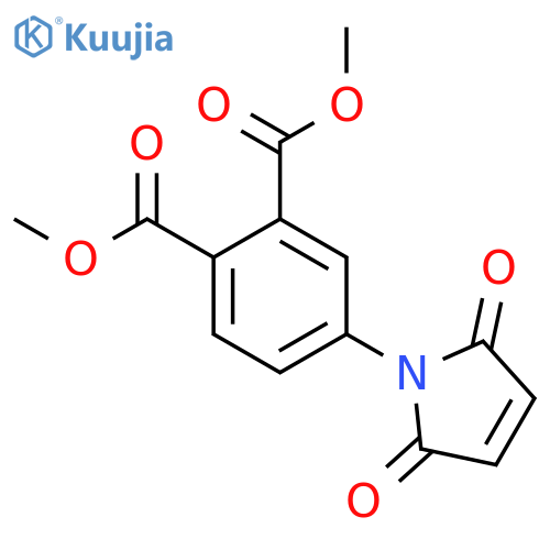 Dimethyl 4-(2,5-dioxopyrrol-1-yl)benzene-1,2-dicarboxylate structure