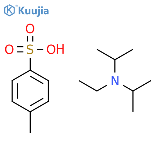 N,N-Diisopropylethylamine p-toluenesulfonate structure