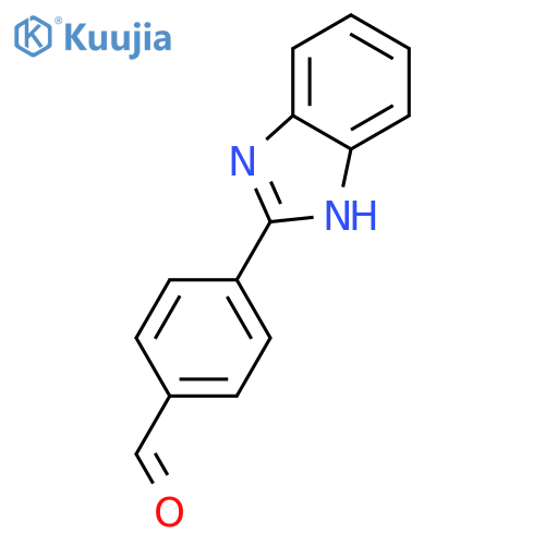 4-(1H-1,3-benzodiazol-2-yl)benzaldehyde structure