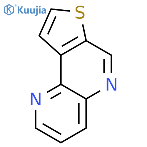 Thieno[2,3-c]-1,5-naphthyridine structure