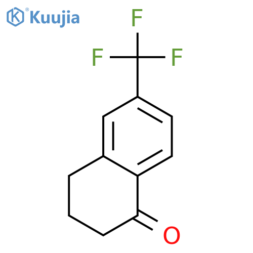 6-(trifluoromethyl)tetralin-1-one structure