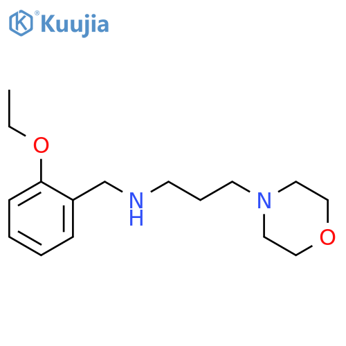 (2-Ethoxy-benzyl)-(3-morpholin-4-yl-propyl)-amine structure