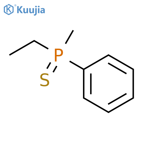 Phosphine sulfide, ethylmethylphenyl-, (S)- structure