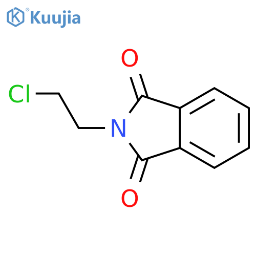 2-(2-Chloroethyl)-1H-isoindole-1,3-dione structure