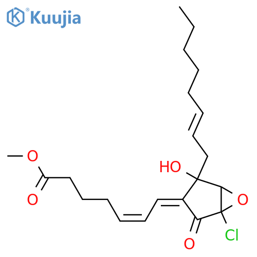 Chlorovulones; (5E,7E,14Z)-form, 10R,11S-Epoxide structure