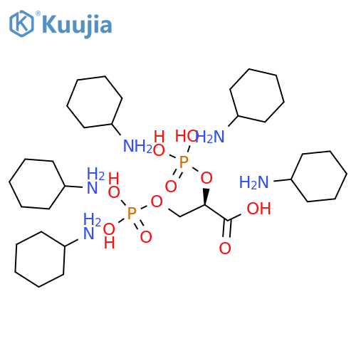 2,3-Diphospho-D-glyceric acid pentacyclohexylamine salt, 98% structure
