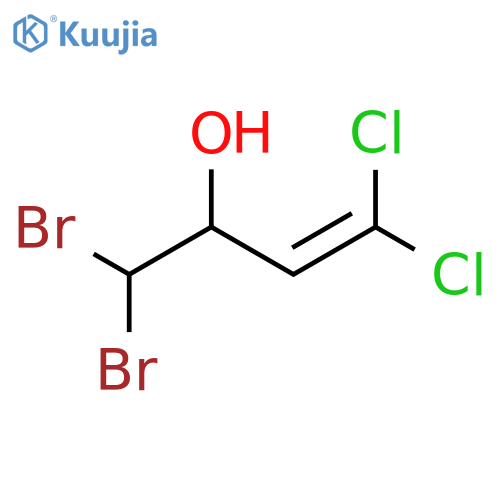 3-Buten-2-ol, 1,1-dibromo-4,4-dichloro- structure