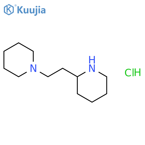 1-2-(2-Piperidinyl)ethylpiperidinedihydrochloride structure