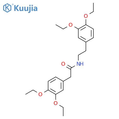 N-(3,4-Diethoxyphenethyl)ethyl-2-(3,4-diethoxyphenyl)acetamide structure