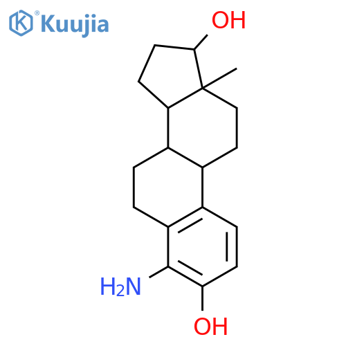 Estra-1,3,5(10)-triene-3,17-diol,4-amino-, (17b)-(9CI) structure