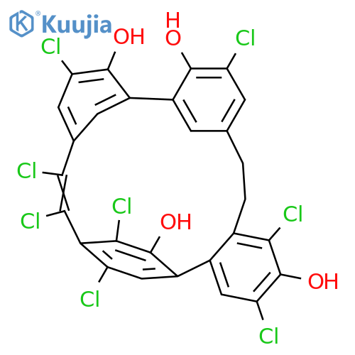 Isoplagiochin C; 2,6',7',8',10,10',12,14'-Octachloro structure