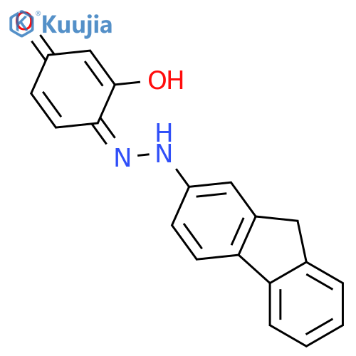 Fluorene-2-Azo-2',4'-Dihydroxybenzene structure