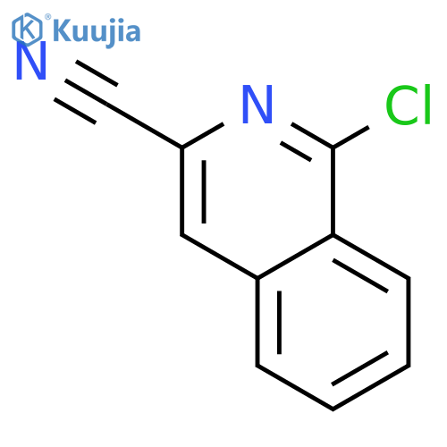 1-Chloroisoquinoline-3-carbonitrile structure